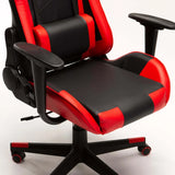 HIGHBACK DELUXE GAMING CHAIR AH577 - BLACK/RED