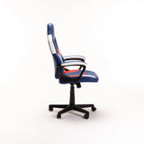 HIGHBACK GAMING CHAIR A751 - BLUE/RED/WHITE