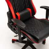 HIGHBACK LUXURY GAMING CHAIR AH594 - BLACK/RED