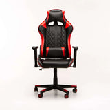 HIGHBACK LUXURY GAMING CHAIR AH594 - BLACK/RED