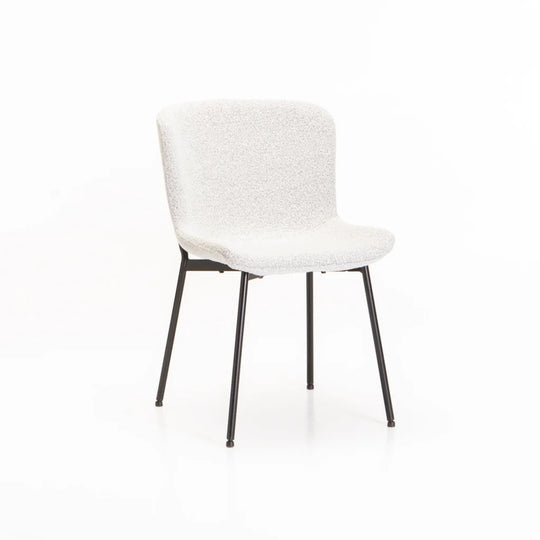 INDIE BOUCLÉ FABRIC DINING CHAIR