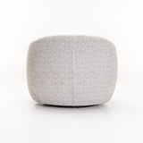 INDIGO FABRIC SWIVEL CHAIR - LIGHT GREY