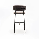 ISLA FABRIC BARSTOOL - GREY