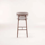 ISLA FABRIC BARSTOOL - LATTE