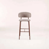 ISLA FABRIC BARSTOOL - LATTE