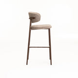 ISLA FABRIC BARSTOOL - LATTE
