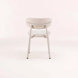 ISLA FABRIC DINING CHAIR - CREAM