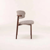 ISLA FABRIC DINING CHAIR - LATTE