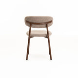 ISLA FABRIC DINING CHAIR - LATTE
