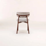 ISLA FABRIC DINING CHAIR - LATTE