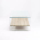 IVY 120x60cm 12MM TEMPERED GLASS COFFEE TABLE