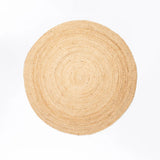 JAI 150cm ROUND JUTE RUG - NATURAL