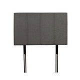 JANE FABRIC SINGLE HEADBOARD - GREY