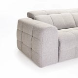 JAX FABRIC 3 SEATER COUCH