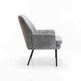 JETT FABRIC CHAIR - LIGHT GREY