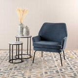 JETT FABRIC CHAIR - BLUE