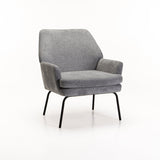 JETT FABRIC CHAIR - LIGHT GREY