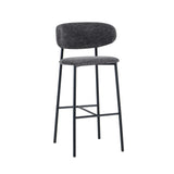 JOSIE FABRIC BARSTOOL - GREY