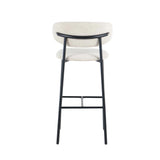 JOSIE FABRIC BARSTOOL - CREAM