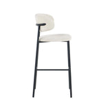 JOSIE FABRIC BARSTOOL - CREAM
