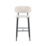 JOSIE FABRIC BARSTOOL - CREAM