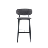 JOSIE FABRIC BARSTOOL - GREY