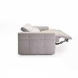 JULIO FABRIC ELECTRIC POWER 3 SEATER RECLINER