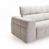 JULIO FABRIC ELECTRIC POWER 3 SEATER RECLINER