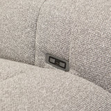 JULIO FABRIC ELECTRIC POWER 3 SEATER RECLINER