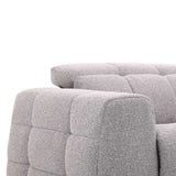 JULIO FABRIC ELECTRIC POWER RECLINER CORNER UNIT