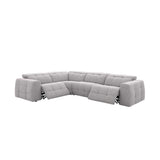 JULIO FABRIC ELECTRIC POWER RECLINER CORNER UNIT