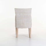 JUNI RATTAN WHITEWASH DINING CHAIR