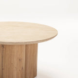 KAIA 80cm ROUND CT - OAK BASE