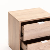 KAPPA 2 DRAWER PEDESTAL - LIGHT OAK