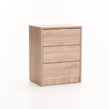 KAPPA 3 DRAWER PEDESTAL - LIGHT OAK