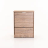 KAPPA 3 DRAWER PEDESTAL - LIGHT OAK