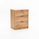 KAPPY 3 DRAWER PEDESTAL - WILD OAK