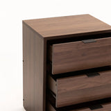 KAPPY 3 DRAWER PEDESTAL - WILD OAK