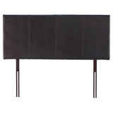 KARA LEATHER TOUCH DOUBLE HEADBOARD