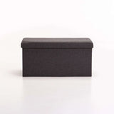 KIA FABRIC DOUBLE OTTOMAN - GREY