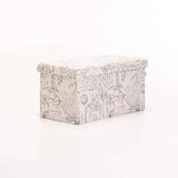 KIA FABRIC DOUBLE OTTOMAN - SCRIPT