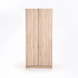 KIRA 2 DOOR ROBE - LIGHT OAK