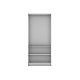 KIRA 2 DOOR ROBE - WHITE