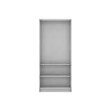 KIRA 2 DOOR ROBE - WHITE