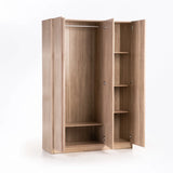 KIRA 3 DOOR ROBE - LIGHT OAK