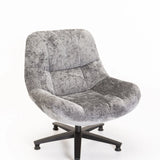 KYLA FABRIC CHAIR W/SWIVEL - GREY