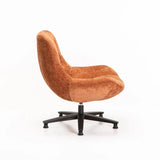 KYLA FABRIC CHAIR - RUST