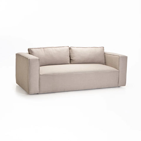 KYLO FABRIC 3 SEATER - PLATINUM