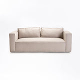 KYLO FABRIC 3 SEATER - PLATINUM