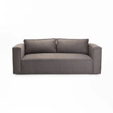 KYLO FABRIC 3 SEATER - DARK GREY